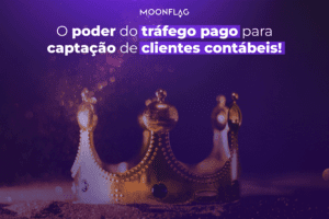 uma coroa simbolizando o tráfego pago para captação de clientes