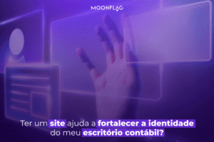 Site Contábil ajuda no branding